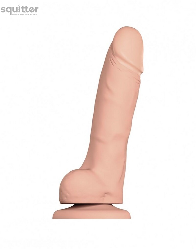 Реалистичный фаллоимитатор Strap-On-Me SOFT REALISTIC DILDO Vanilla - Size L SO4524 фото