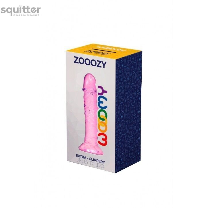 Фалоимитатор Wooomy Zooozy, присоска, совместим с трусиками для страпона, длина 14,7см, диам. 3,7см SO7394 - онлайн-сексшоп Сквитер