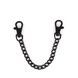 Поножі Liebe Seele Flower Rhythm - Black and Red Leather Flowers Hand Cuffs SX4840,4 - інтернет-магазин інтимних товарів Squitter