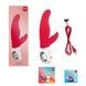 Вібратор-кролик для точки А Fun Factory LADY BI india red, 2 мотори, 12 режимів SX0942,3 - інтернет-магазин інтимних товарів Squitter