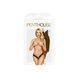 Трусики-тонг Penthouse Dangerous Darling L/XL Black, кружево, высокая посадка, вырез спереди, бантикSO6491,3 - интернет-магазин интимных товаров Squitter