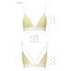 Спортивный топ с двойными бретелями Passion PS007 TOP yellow, size MSO4276,5 - интернет-магазин интимных товаров Squitter