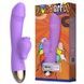 Вибратор-кролик с подогревом и шаловливым язычком для клитора Leten Wonderful PurpleSO3598,2 - интернет-магазин интимных товаров Squitter