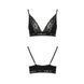 Эластичный топ с кружевом Passion PS001 TOP black, size MSO4176,5 - интернет-магазин интимных товаров Squitter
