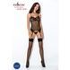 Корсет с пажами MELANIA CORSET black S/M - Passion, трусики, полупрозрачныйEL16308,3 - интернет-магазин интимных товаров Squitter
