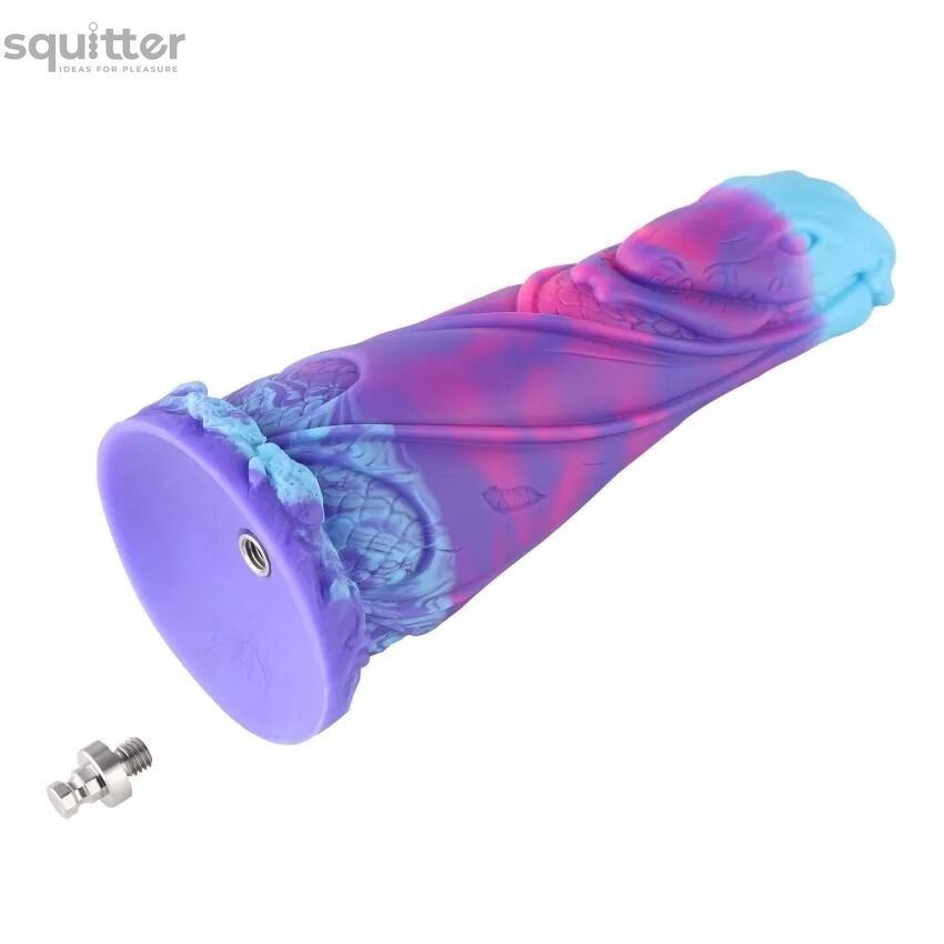 Фалоімітатор для секс-машин Hismith 7.48&Prime; Silicone Dildo HSA139 Monster Series, система KlicLok SO9969 - онлайн-сексшоп Сквітер
