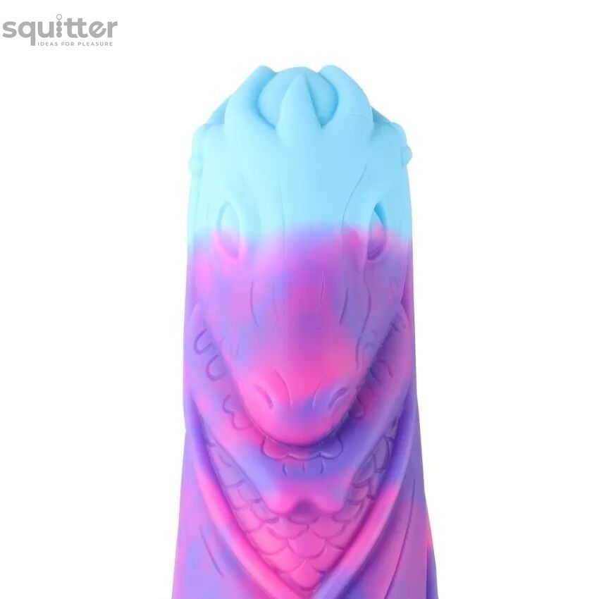 Фалоімітатор для секс-машин Hismith 7.48&Prime; Silicone Dildo HSA139 Monster Series, система KlicLok SO9969 - онлайн-сексшоп Сквітер