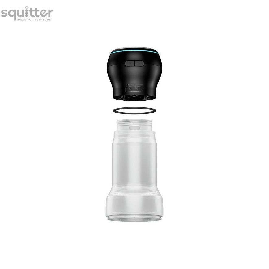 Мастурбатор Kiiroo Feel Pocket Crystal зі всмоктувальною інтерактивною насадкою PowerBlow Combo Set SX2240 - онлайн-сексшоп Сквітер