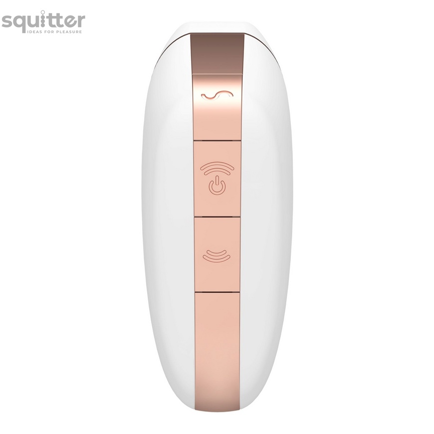 Вакуумний кліторальний стимулятор Satisfyer Love Triangle White SO3896 фото