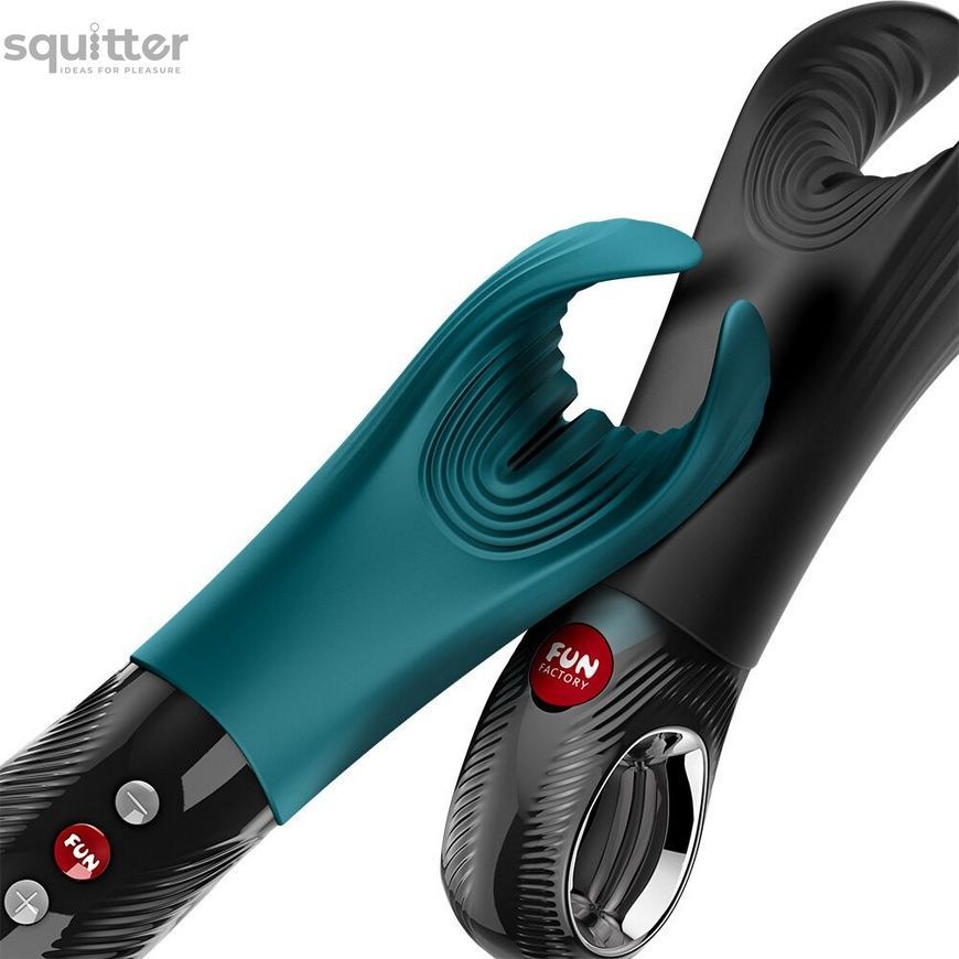 Вібратор для пеніса Fun Factory MANTA Bottle Green, підходить для парних ігор SX4298 - онлайн-сексшоп Сквітер