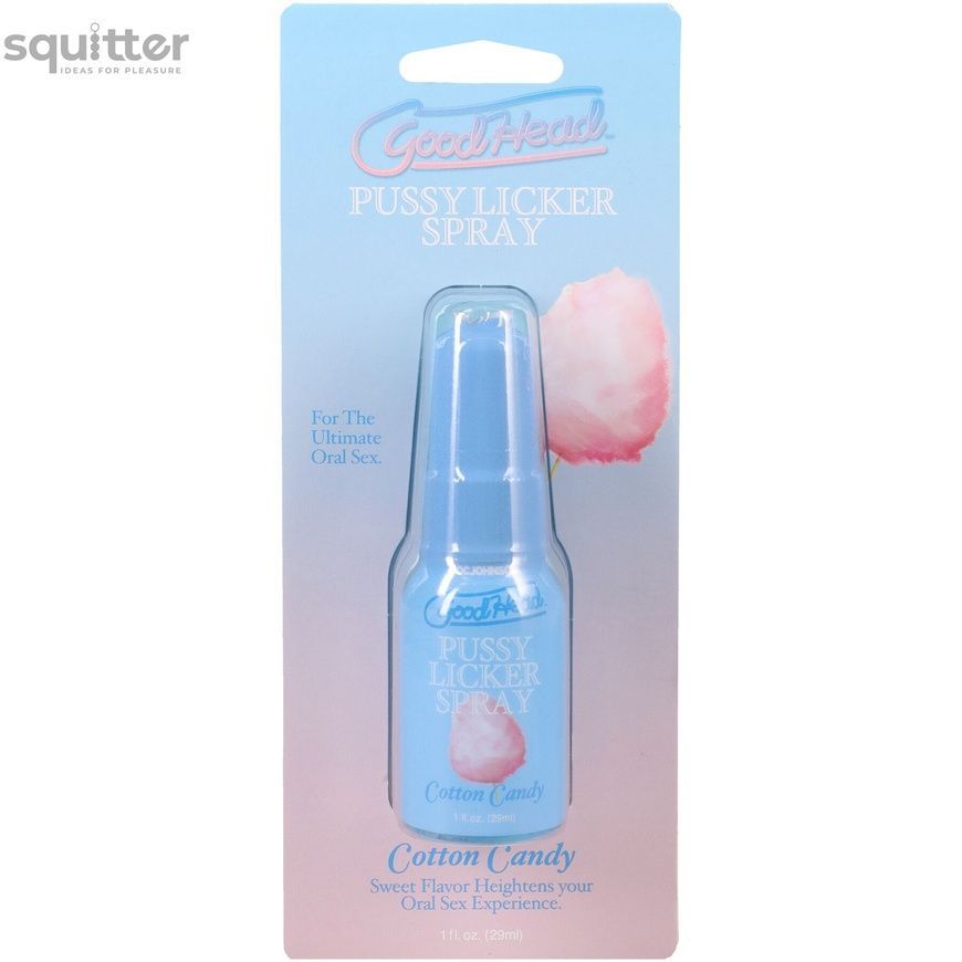 Спрей для кунілінгусу Doc Johnson GoodHead Pussy Licker Spray - Cotton Candy 29 мл SX2533 - онлайн-сексшоп Сквітер