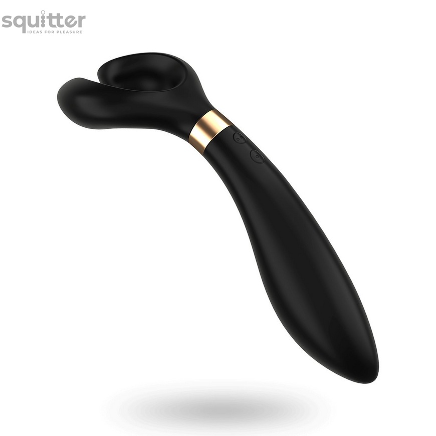 Вибратор для пар Satisfyer Endless Fun Black, три мотора, многофункциональный SO3108 фото