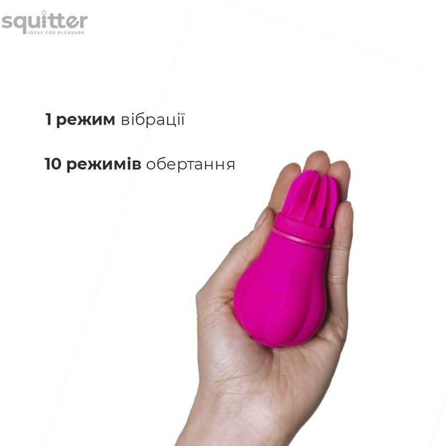 Вибратор Adrien Lastic Caress с крутящимися насадками для стимуляции эрогенных зон AD11091 - онлайн-сексшоп Сквитер