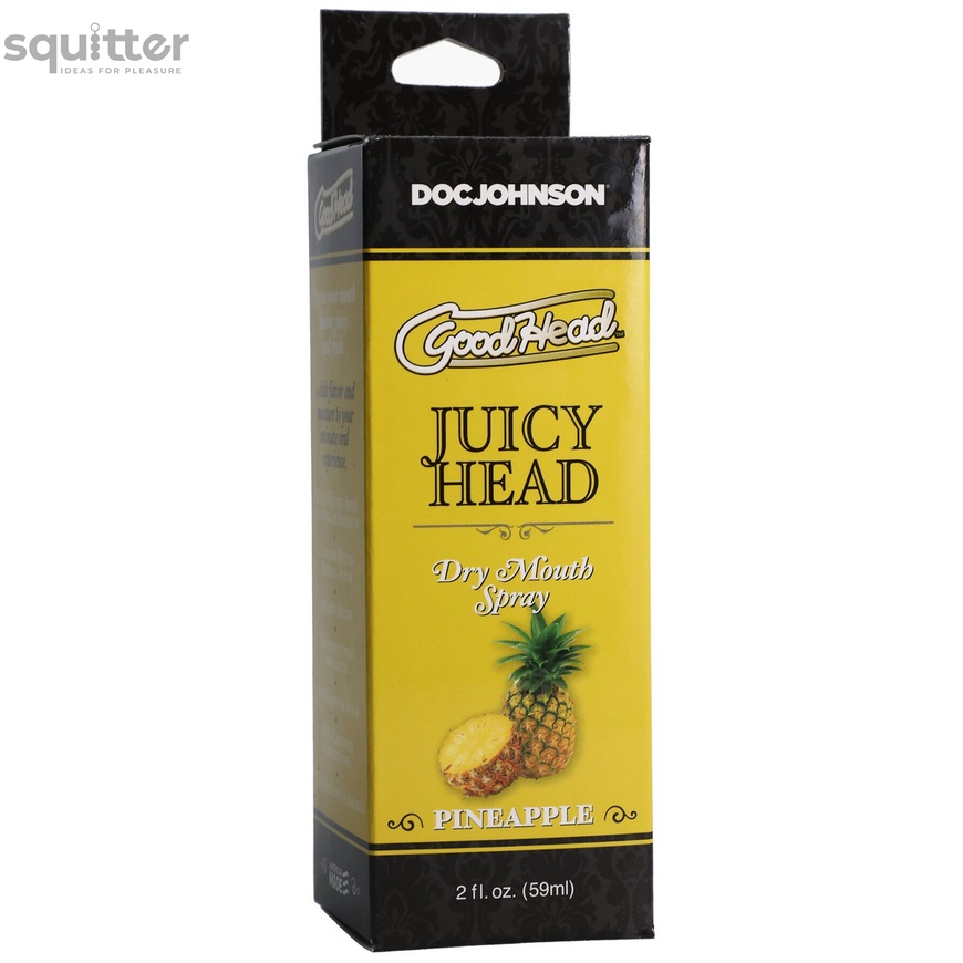 Увлажняющий оральный спрей Doc Johnson GoodHead – Juicy Head Dry Mouth Spray – Pineapple 59мл SO6066 фото