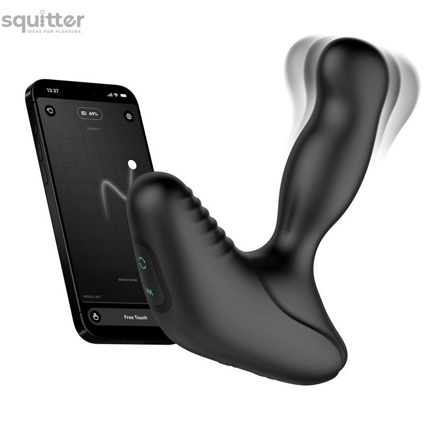 Смарт-масажер простати Nexus Revo Stealth with APP, вібрація+ротація, пульт ДУ, до 10 годин роботи SX2419 - онлайн-сексшоп Сквітер