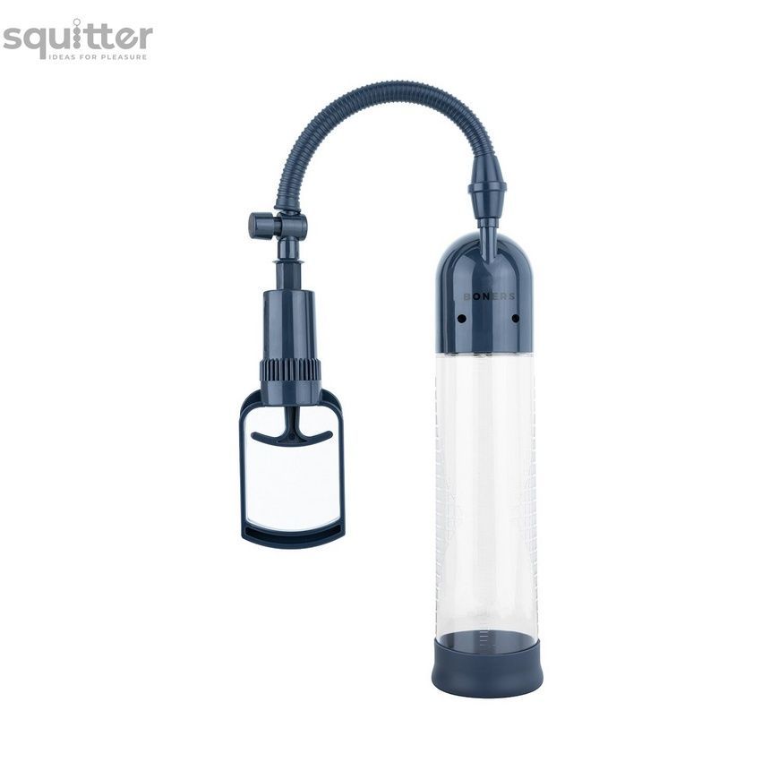 Вакуумна помпа для пеніса Boners Penispump With Pressure Gauge SX3903 - онлайн-сексшоп Сквітер