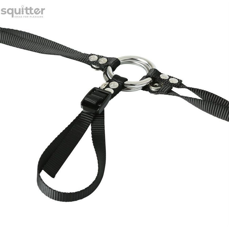 Трусики-стрінги для страпона Sportsheets - Bare As You Dare Strap-On, знімне металеве кільце SO2180 - онлайн-сексшоп Сквітер