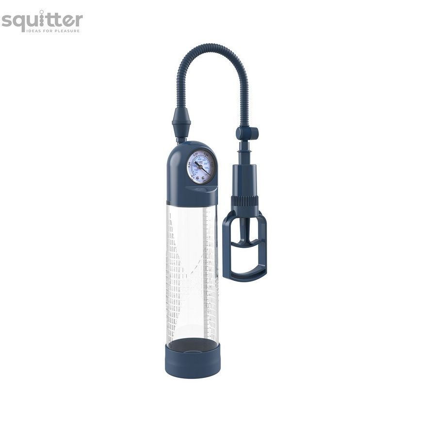 Вакуумна помпа для пеніса Boners Penispump With Pressure Gauge SX3903 - онлайн-сексшоп Сквітер