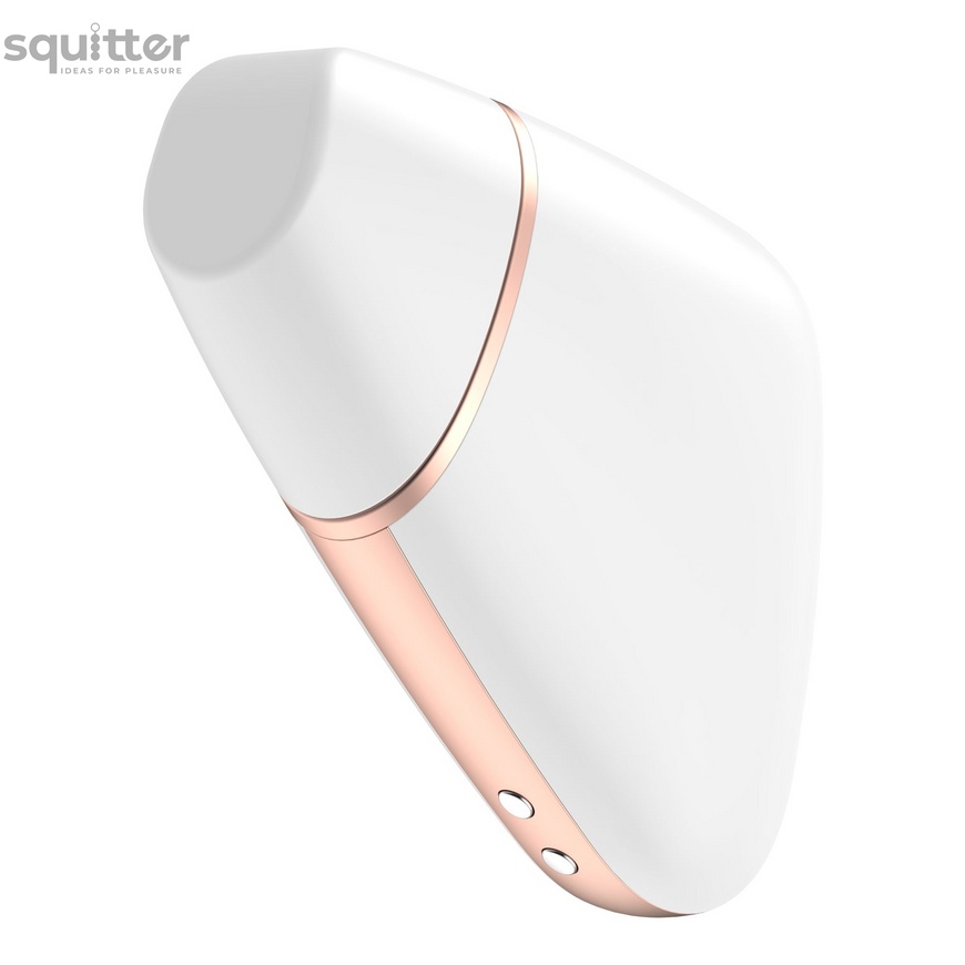 Вакуумний кліторальний стимулятор Satisfyer Love Triangle White SO3896 фото