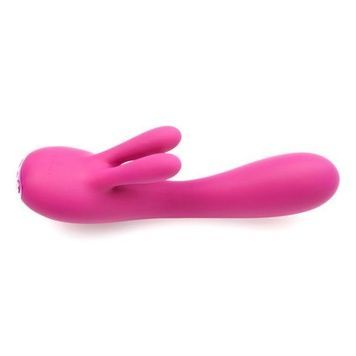 Вібратор-кролик Je Joue - Fifi Fuchsia з трьома моторами, глибока вібрація SO3036 - онлайн-сексшоп Сквітер