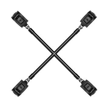 Хрестовина Bedroom Fantasies Hog Tie Cross Bar With Cuffs SX3050 - онлайн-сексшоп Сквітер