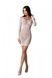 Напівпрозора мінісукня Passion BS101 One Size, white, рукава-мітенки SO8946,1 - інтернет-магазин інтимних товарів Squitter