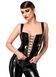 Корсет Noir Handmade F379 Dominae Frontbind PVC Corset Top M SX4130,3 - інтернет-магазин інтимних товарів Squitter