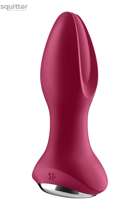 Анальная смарт вибропробка с жемчужным массажем Satisfyer Rotator Plug 2+ Violet SO6280 фото