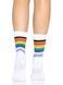 Leg Avenue Pride crew socks RainbowSO8584,2 - интернет-магазин интимных товаров Squitter