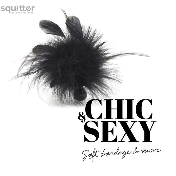 Метелочка Bijoux Indiscrets Pom Pom - feather tickler SO2674 фото