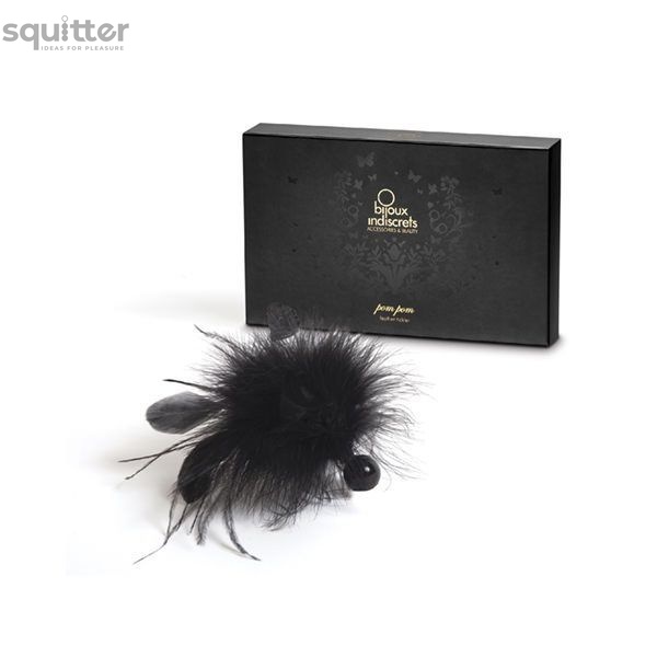 Метелочка Bijoux Indiscrets Pom Pom - feather tickler SO2674 фото