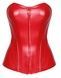 Корсет Noir Handmade F355 Red powerwetlook corset - M SX2024,4 - інтернет-магазин інтимних товарів Squitter