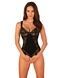 Obsessive Donna Dream crotchless teddy XS/SSO8633,1 - интернет-магазин интимных товаров Squitter