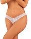 Кружевные танга Obsessive Heavenlly crotchless thong XS/S, с доступомSO8188,1 - интернет-магазин интимных товаров Squitter