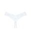 Кружевные танга Obsessive Heavenlly crotchless thong XS/S, с доступомSO8188,6 - интернет-магазин интимных товаров Squitter