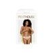 Трусики-бразилиана Penthouse Adore Me S/M White, цветочное кружево, тонкие ремешки, бантикиSO6477,3 - интернет-магазин интимных товаров Squitter