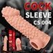 Насадка на член Kokos Cock Sleeve CS 004 M SX1457,6 - інтернет-магазин інтимних товарів Squitter