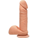 Фаллоимитатор Doc Johnson The D - Perfect D - 7 Inch With Balls - ULTRASKYN, диаметр 4,5SO1576,1 - интернет-магазин интимных товаров Squitter