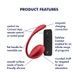 Смарт-віброяйце Satisfyer Shiny Petal Connect App, керування зі смартфона, пульт ДК SX1220,4 - інтернет-магазин інтимних товарів Squitter