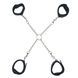 Хрестовина Punishment - Hog-Tie - Black SX2226,1 - інтернет-магазин інтимних товарів Squitter