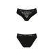 Трусики з широкою гумкою і мереживом Passion PS001 PANTIES XL, black SO4162,5 - інтернет-магазин інтимних товарів Squitter