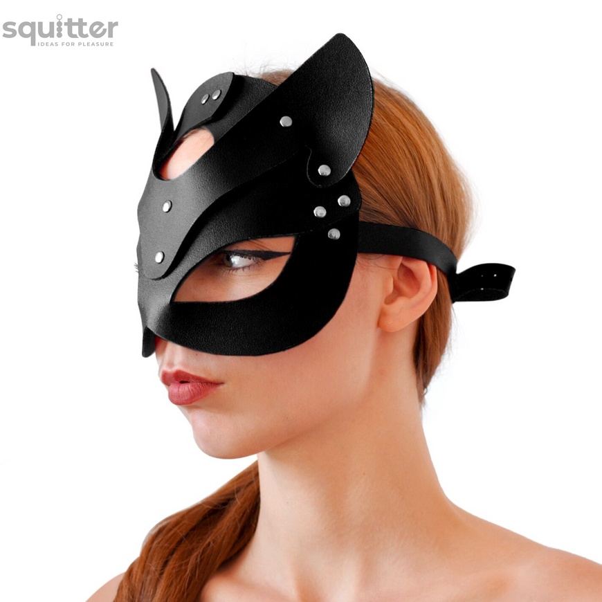 Маска Кішечки Art of Sex - Cat Mask, Чорний SO7479 фото