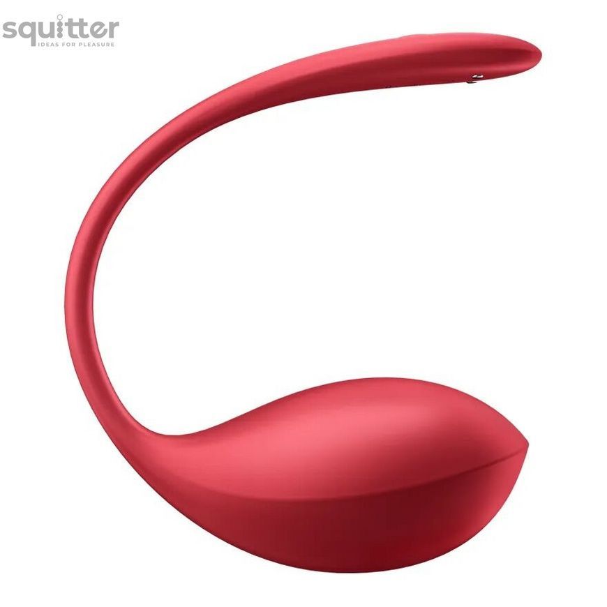 Смарт-віброяйце Satisfyer Shiny Petal Connect App, керування зі смартфона, пульт ДК SX1220 - онлайн-сексшоп Сквітер
