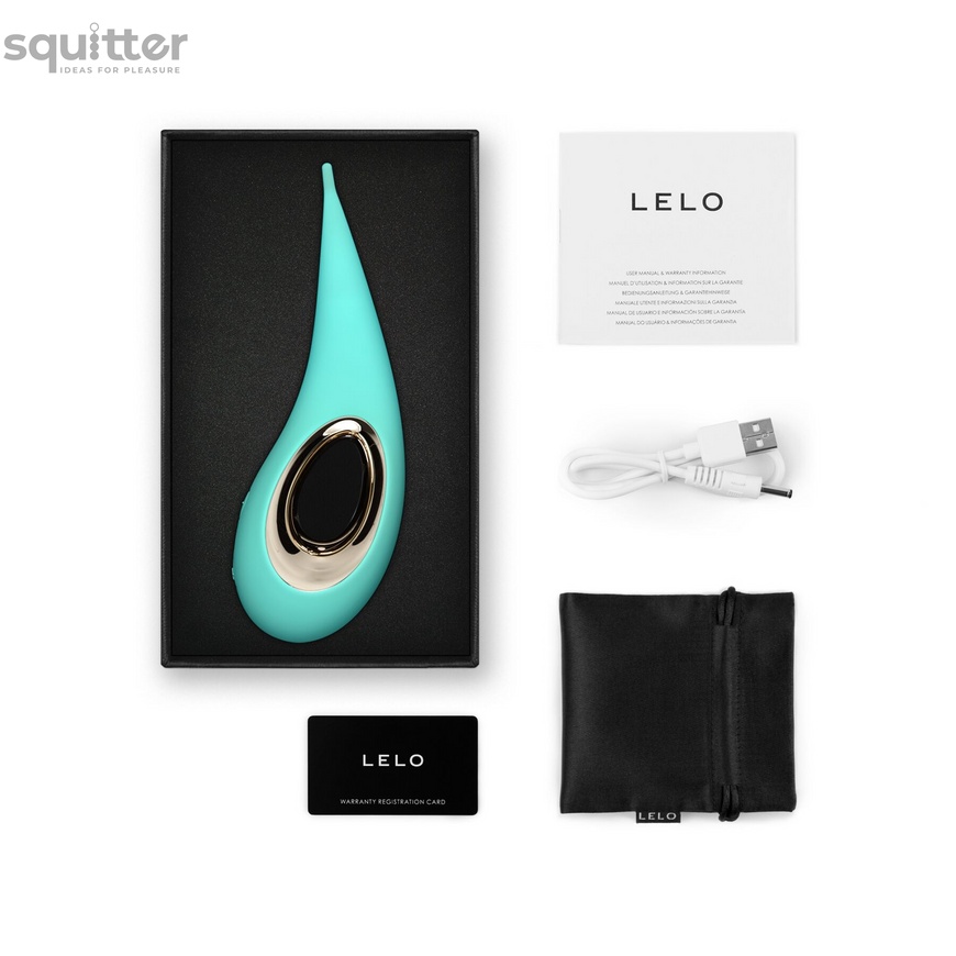 Клиторальный вибратор LELO DOT Aqua, точечная стимуляция, технология Infinite Loop SO8085 фото