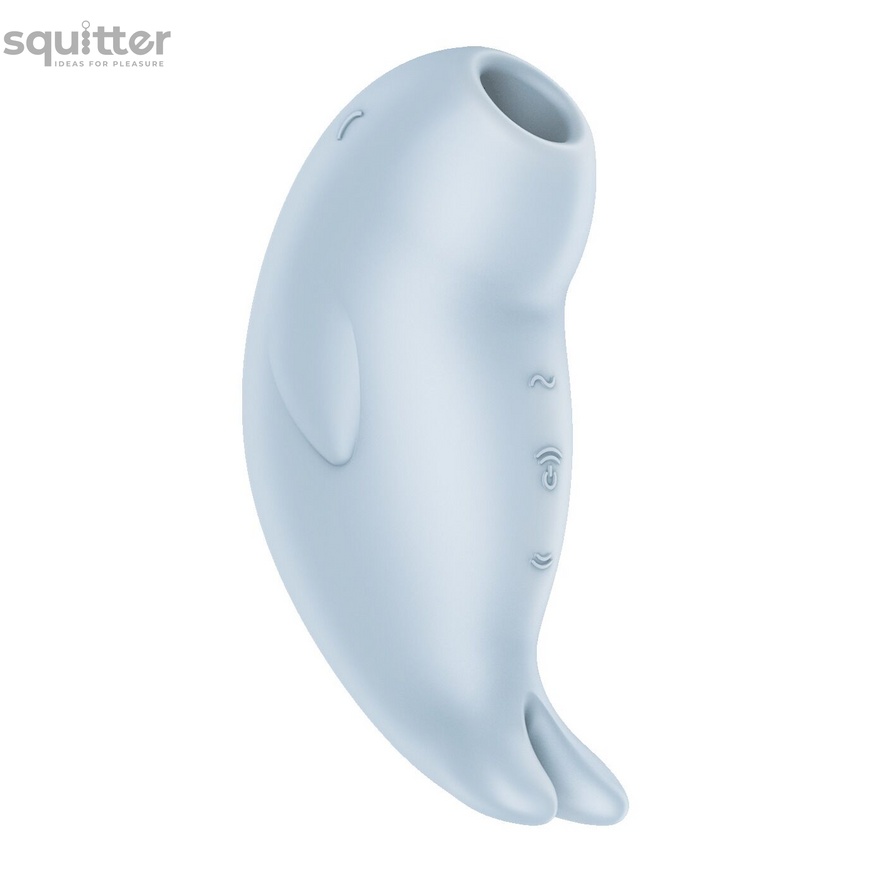 Вакуумний кліторальний стимулятор із вібрацією Satisfyer Seal You Soon SX0564 фото