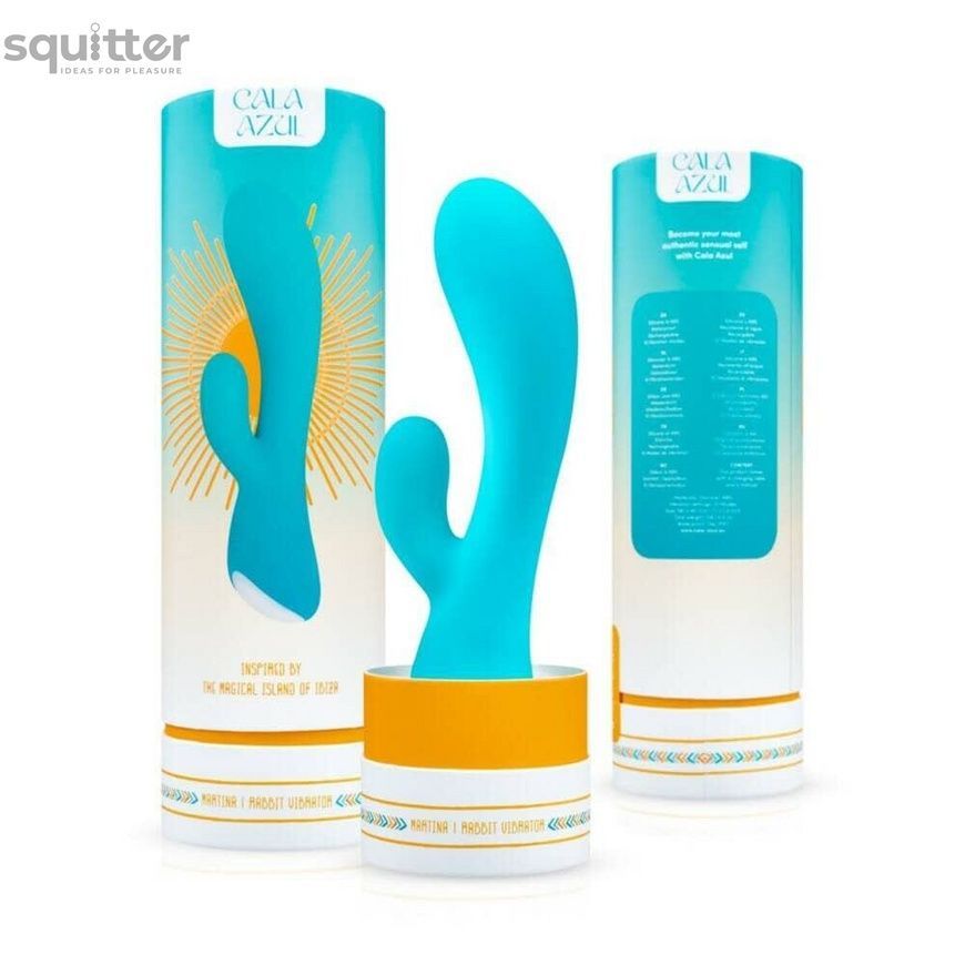 Вібратор-кролик Cala Azul &ndash; Martina Rabbit Vibrator, ергономічна форма, 10 режимів SO8884 - онлайн-сексшоп Сквітер