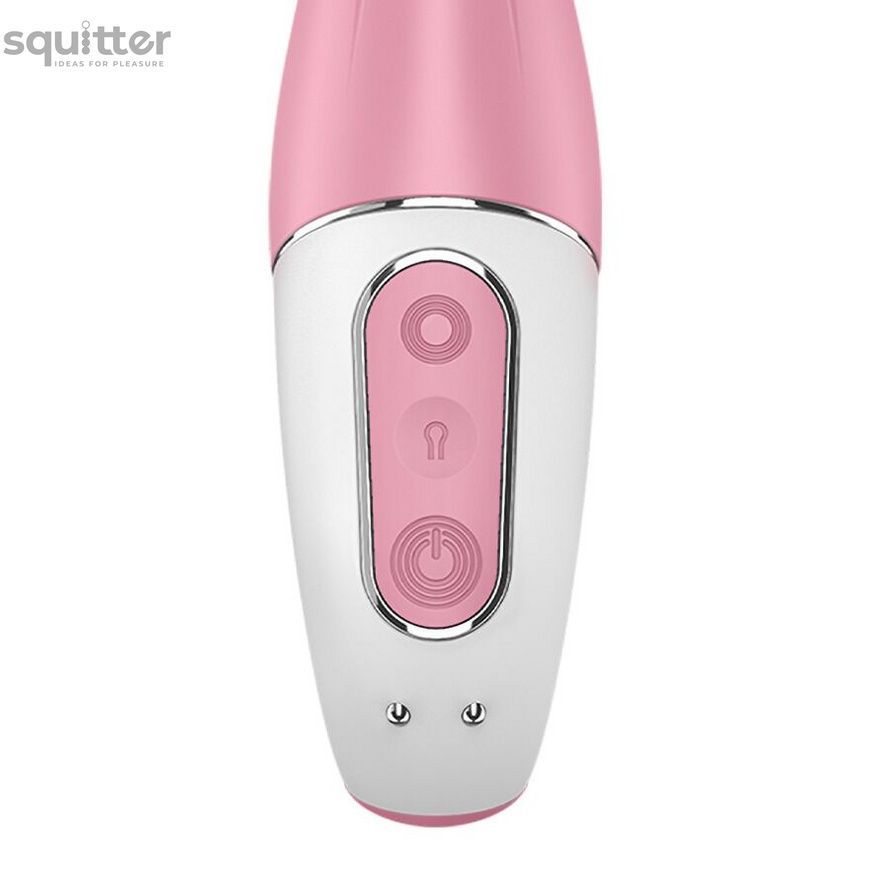 Вібратор точки G надувний Satisfyer Air Pump Vibrator 2 SO8411 - онлайн-сексшоп Сквітер