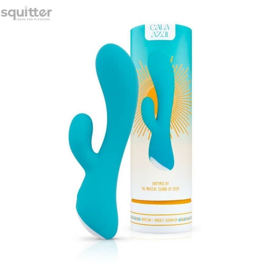 Вібратор-кролик Cala Azul &ndash; Martina Rabbit Vibrator, ергономічна форма, 10 режимів SO8884 - онлайн-сексшоп Сквітер