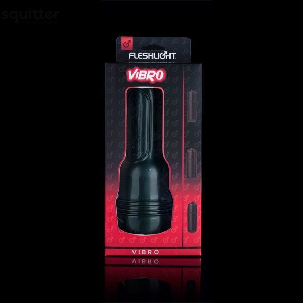 Мастурбатор з вібрацією Fleshlight Vibro Pink Lady Touch, три віброкулі, стимулювальний рельєф F17347 фото