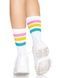 Шкарпетки жіночі в смужку Leg Avenue Pride crew socks Pansexual, 37&ndash;43 розмір SO8585,4 - інтернет-магазин інтимних товарів Squitter